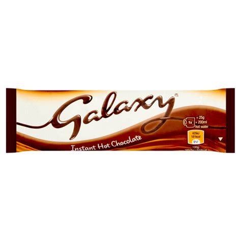 Galaxy Hot Chocolate Single Serve Instant Stick 25g Coffee Time