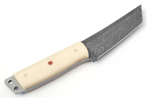 Custom Handmade Damascus Steel Tanto Knife 9.5", Damascus Hunting Knif ...