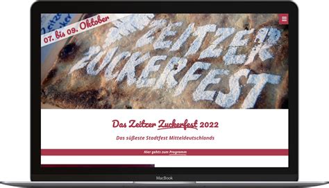 Kundenporträt Zeitzer Zuckerfest 2022