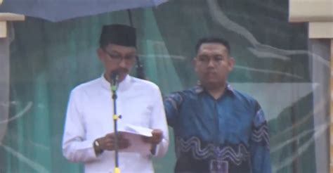 Guyuran Hujan Warnai Pawai Taaruf Mtq Ke Tingkat Kabupaten Banjar