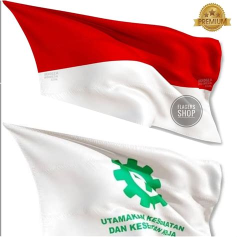 Jual Paket Bendera Merah Putih Bendera K Standar Depnaker Ukuran