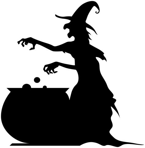 Lossless compression Image file formats Computer file - Witch with Cauldron Silhouette PNG Clip ...