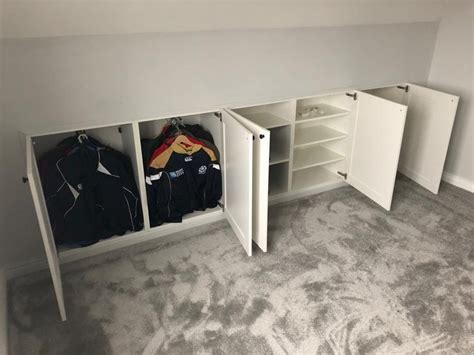 Ikea Hack Built In Storage In Knee Wall Artofit