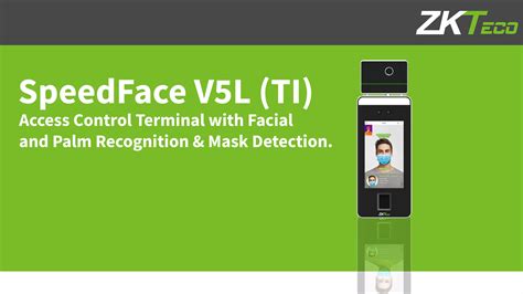 ZKTeco SpeedFace V5L Device Access Control Terminal BioSyn