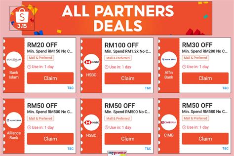 Shopee 3 15 Sale X HSBC Bank Vouchers January 2025 Mypromo My