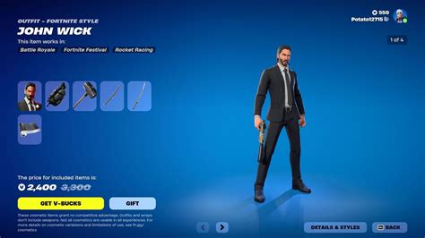 How To Get John Wick Skin In Fortnite