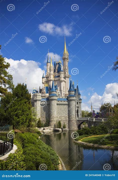 Castello Della Cinderella Del Mondo Del Walt Disney Fotografia Stock