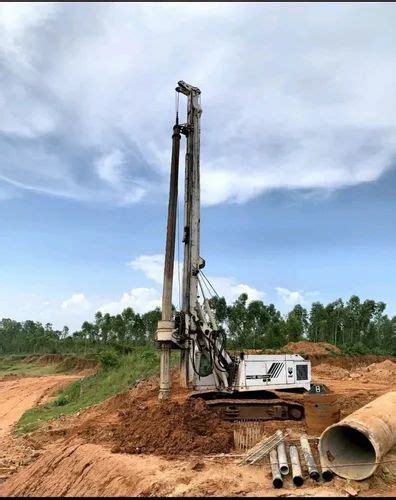 Piling Rig Rental Service at Rs 1000000 month रग रटल सरवसज रग