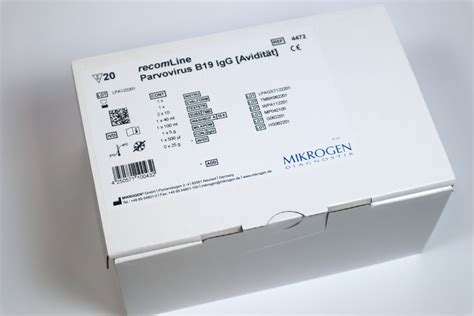 Mikrogen Diagnostik Recomline Parvovirus B19 Igg Avidity Lateral