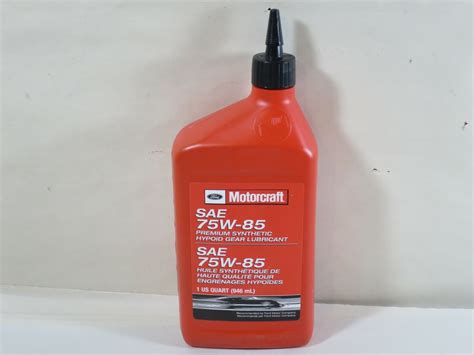 motorcraft xy  ql premium synthetic hypoid gear lubricant