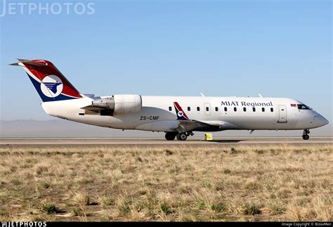 ZS-CMF | Bombardier CRJ-200ER | MIAT Mongolian Airlines | BizavMen ...