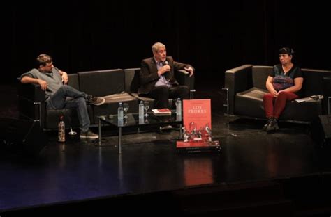 Ferraresi estuvo en la presentación del libro de Juan Grabois