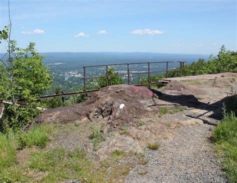 View From Summit House Mount Tom Holyoke Mass Lost New England