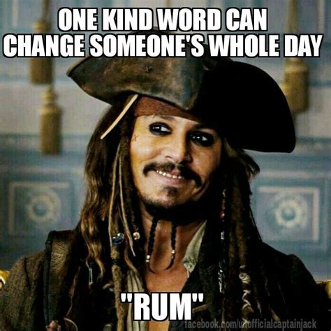 Captain Jack Sparrow Quotes Rum