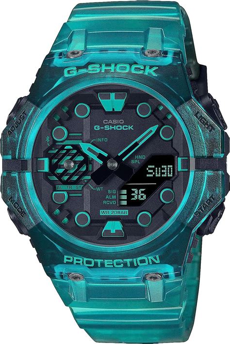 Casio G Shock Gab G A Reloj Anal Gico Digital Verde Transparente