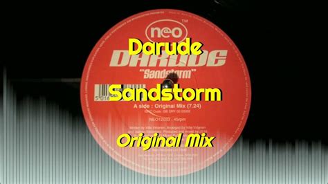 Darude Sandstorm Original Mix Youtube