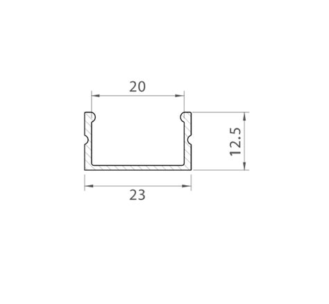 Profil Aluminiowy Tech Light Bia Y Szeroki P M Sklep Skori Led