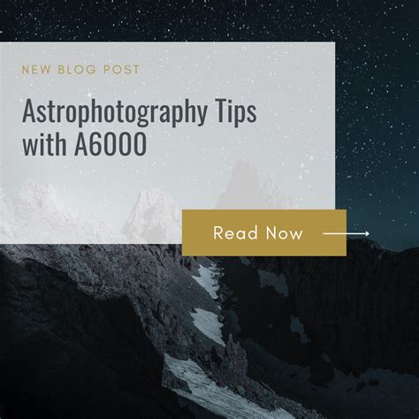 Astrophotography Tips with a Sony A6000 Series Camera – Camera, Gear and Lens Reviews | Pixelscape