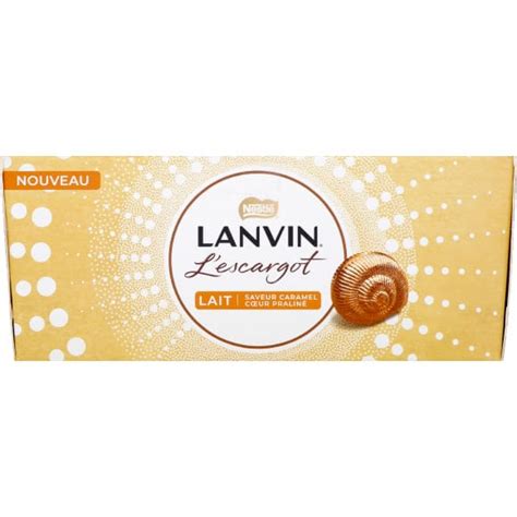 Nestle Lanvin L Escargot Lait Caramel Monoprix Fr