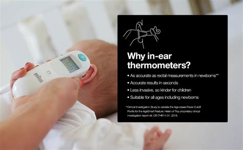 Braun ThermoScan 5 Ear Thermometer Professional Accuracy Patented Pre