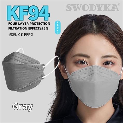 SWODYKA KF94 Face Mask For Adult Original KF94 Facemask Korea KF94