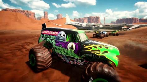 Monster Jam Steel Titans Teaser Trailer YouTube