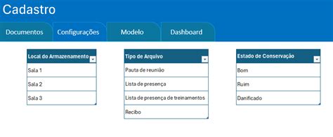 Planilha De Controle De Arquivo Morto Excel Grátis Guia Do Excel