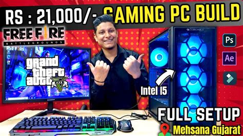 Full Setup Pc Build Best K Budget Gaming Pc Build Rs