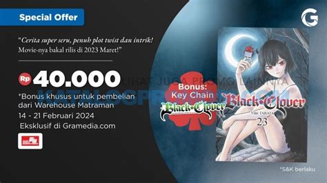 Buku Black Clover 23 Special Offer Di Gramedia