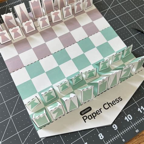 Paper Chess Printable PDF – Gladden Design