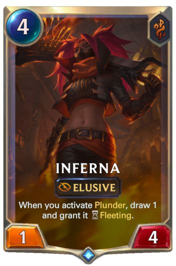 Inferna Legends Of Runeterra Card RuneterraFire