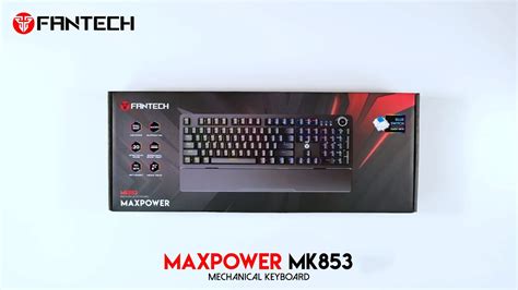 Fantech Unboxing Maxpower Mk Mechanical Keyboard Youtube