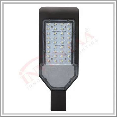 Cool White BIS Certified 36w LED Street Light Lens 440V Protected