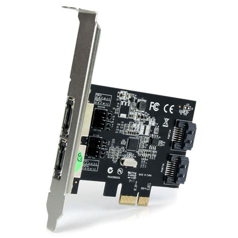 Port Pci Express Sata Gbps Esata Controller Card Dual Port Pcie