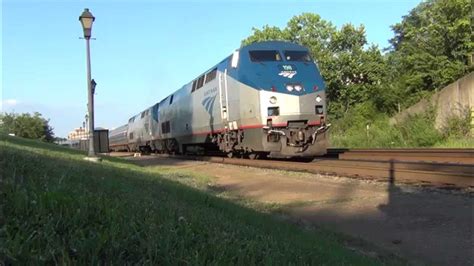 Amtrak General Electric P42dc Genesis 198 Departing Alexandria Va Youtube