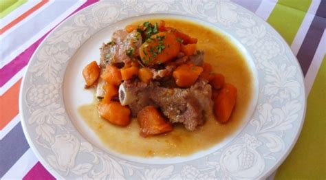 Sauté de veau aux carottes