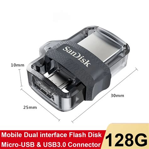 Sandisk Unidad Flash Usb Otg Pendrive Peque O De Gb Gb Gb Y