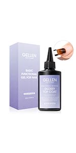 Amazon Gellen 12 Colors Nail Powder Dip Set Nude Glossy Powder