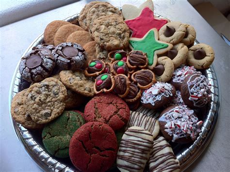 2011 Christmas Cookie Platter Christmas Food Holiday Desserts