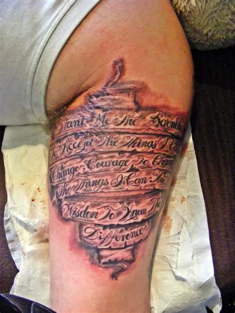 Discover More Than 53 Serenity Prayer Tattoo On Forearm In Cdgdbentre