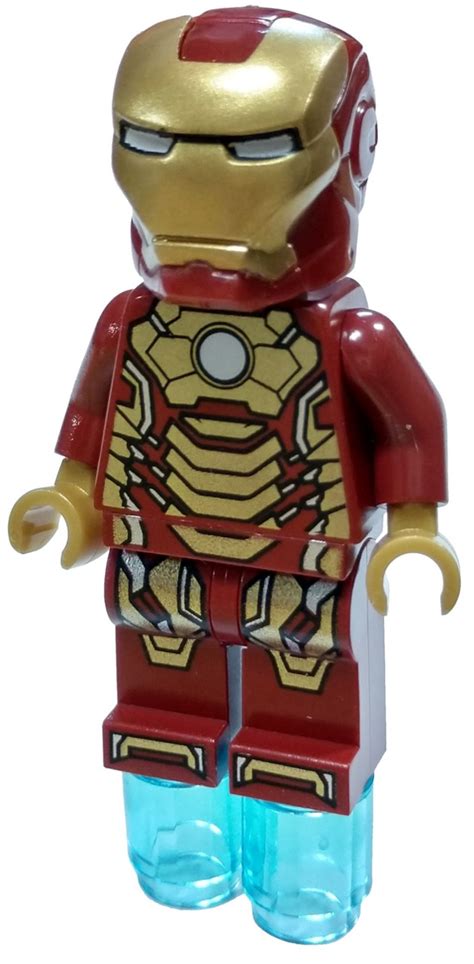 Lego Marvel Super Heroes Iron Man Iron Man Minifigure Mark Armor