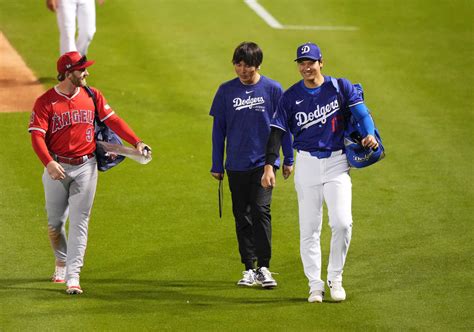 大谷翔平 古巣エンゼルス戦3打数無安打「あまり違和感なかった」7日は先発山本由伸と初共演へ Mlb写真ニュース 日刊スポーツ