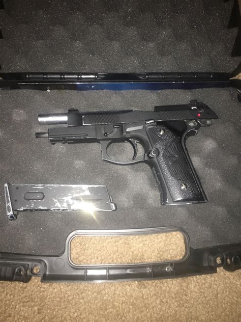 Sold Asg M Gbb Pistol Hopup Airsoft