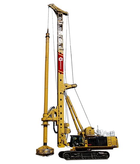 Original Cat Chassis High Stability Large Pile Rotary Drilling Rigs