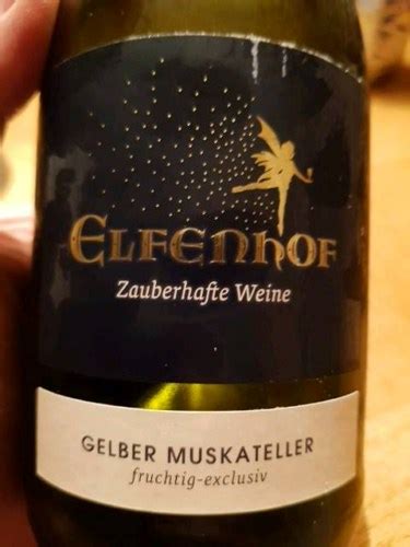 Elfenhof Gelber Muskateller Fruchtig Exclusiv Vivino US