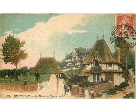 Carte Postale Ancienne Deauville La Ferme Du C Teau Cartes