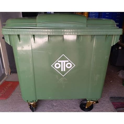 Green L Plastic Garbage Bin Size X X Mm At Rs