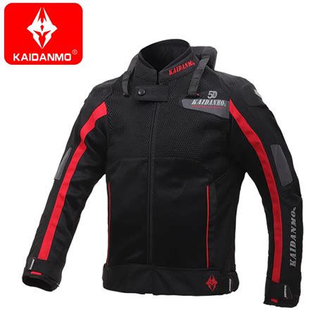 Jaqueta De Motocicleta Kakidanmo Forro Windproof Para Homens E