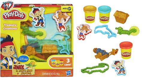 Play Doh Jake And The Never Land Pirates Treasure Creations Toy Review