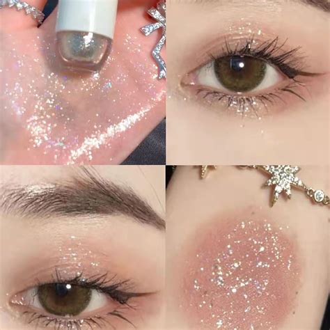 Erinde Liquid Glitter Eyeshadow Eyeliner Korean Makeup Tear Drop